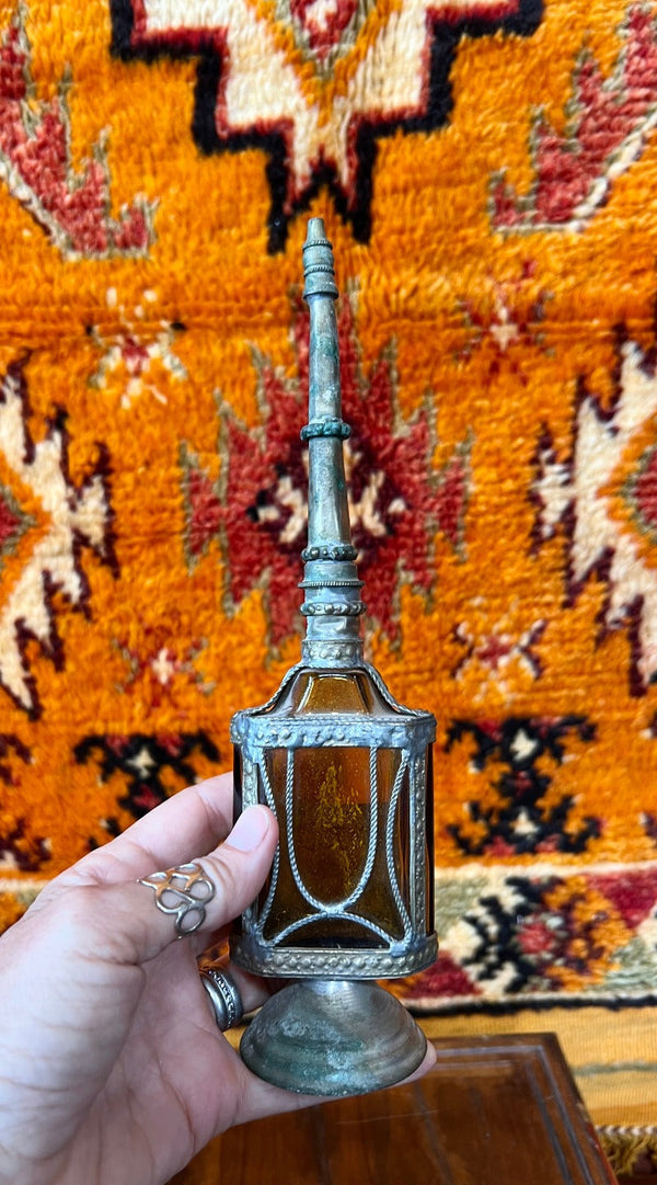 Moroccan Rose Water Bottle Tierra del Lagarto