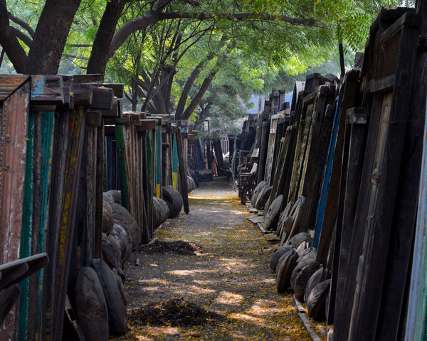 How to Use Old Indian Doors and Architectural Salvage In Your Home