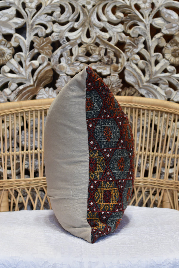 Vintage Turkish Cicim Kilim Pillow