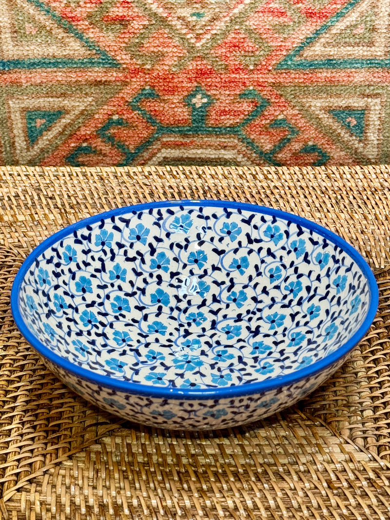 Hand Painted Iznik Bowl - 8"