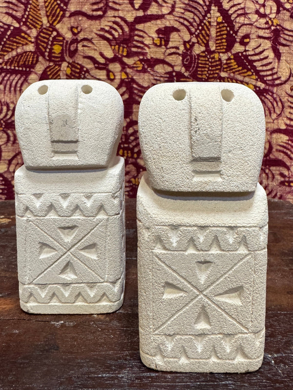 Small Primitive Stone Head