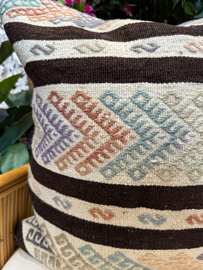 Vintage Turkish Kilim Pillow