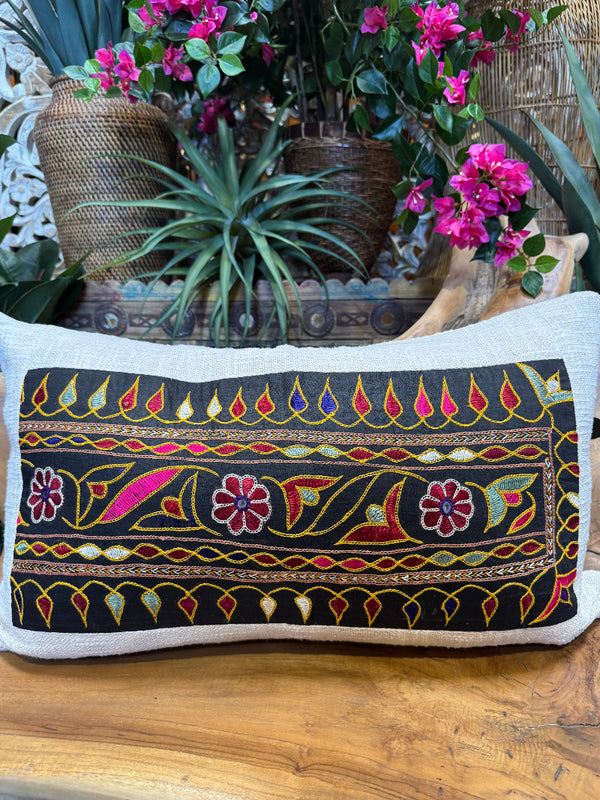 Embroidered Gujarati Pillow