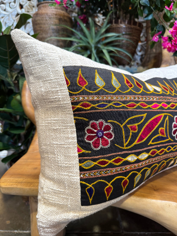 Embroidered Gujarati Pillow