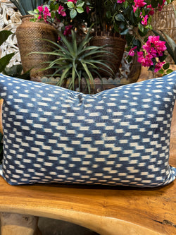 Silk Ikat Lumbar Pillow