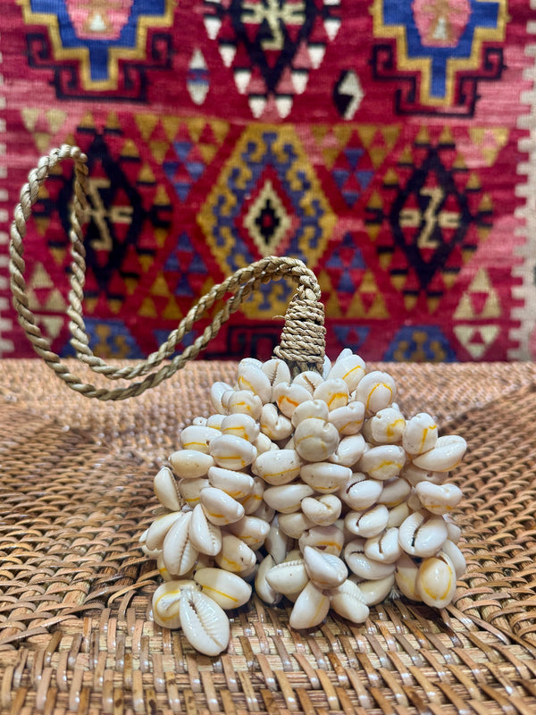 Cowrie Shell Ball Tassel