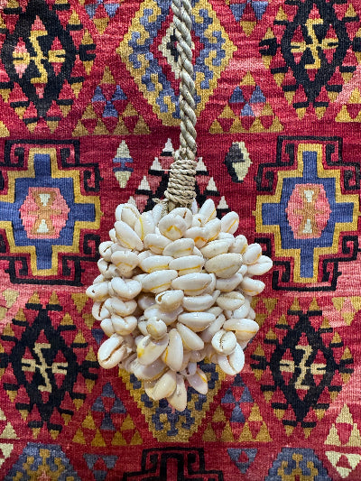Cowrie Shell Ball Tassel