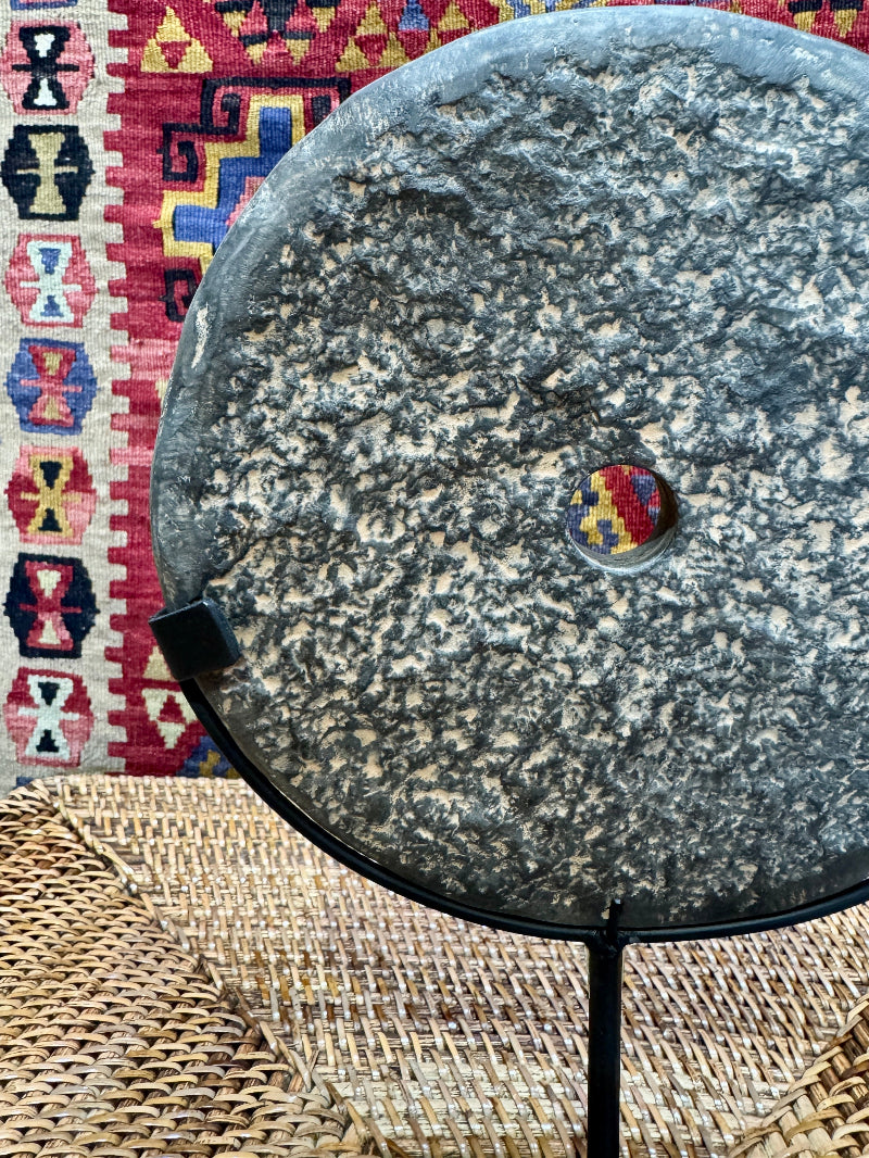 Natural Stone Circle on Stand