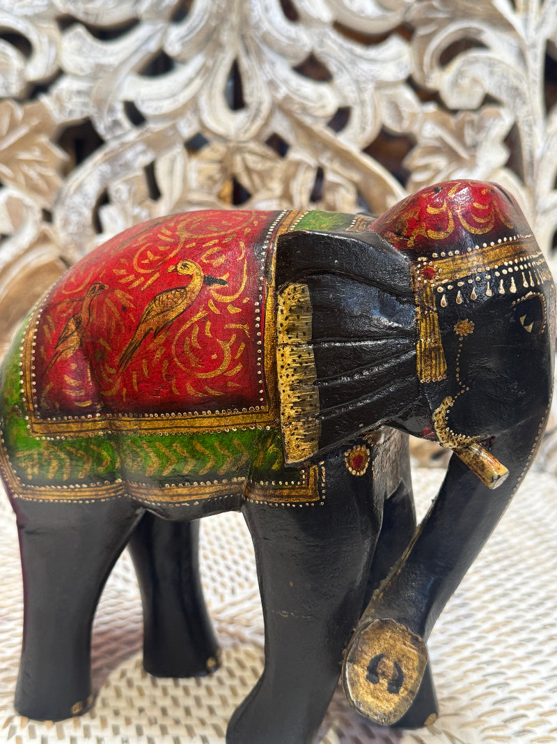 Hand Carved Wooden Elephant