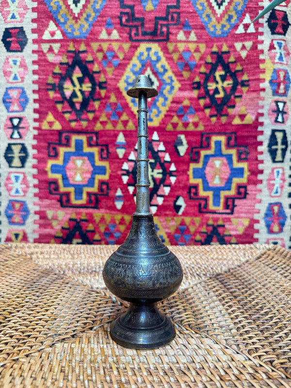 Brass Rose Water Bottle