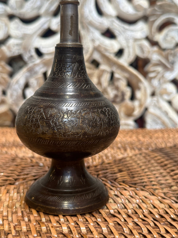 Brass Rose Water Bottle