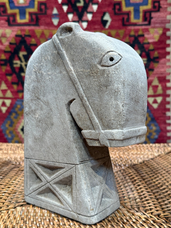 Stone Horse Head