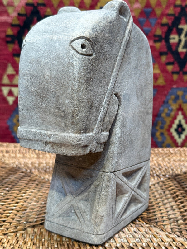 Stone Horse Head