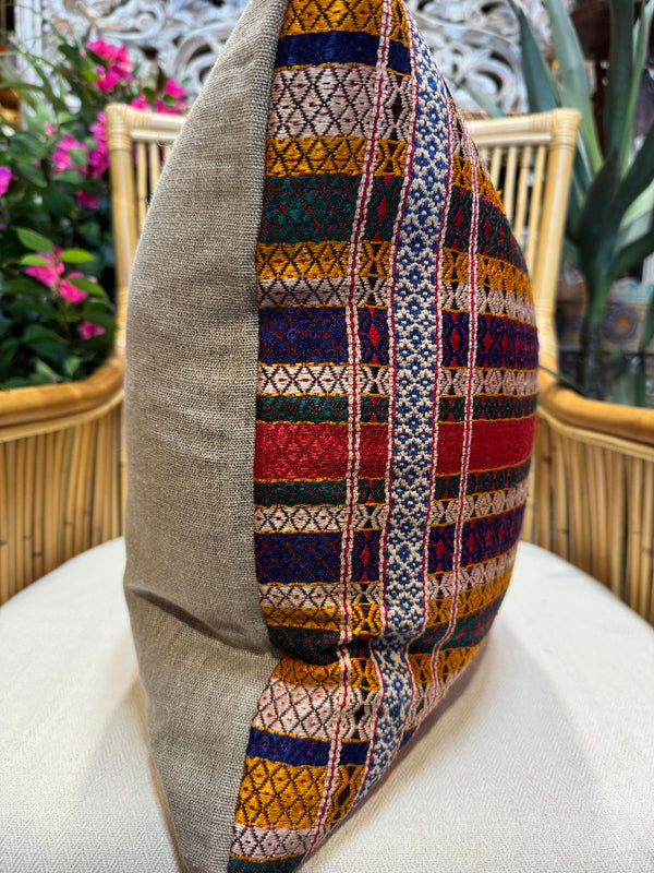 Cotton Embroidered Pillow