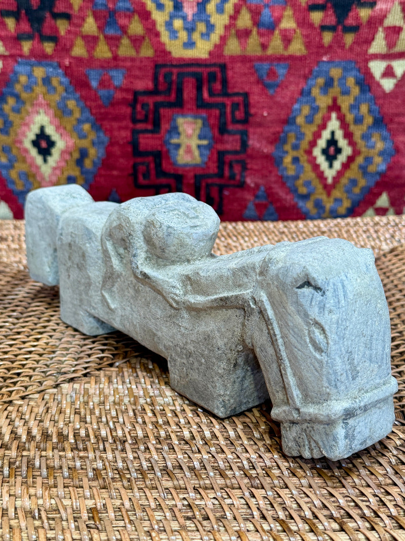 Stone Horse and Rider