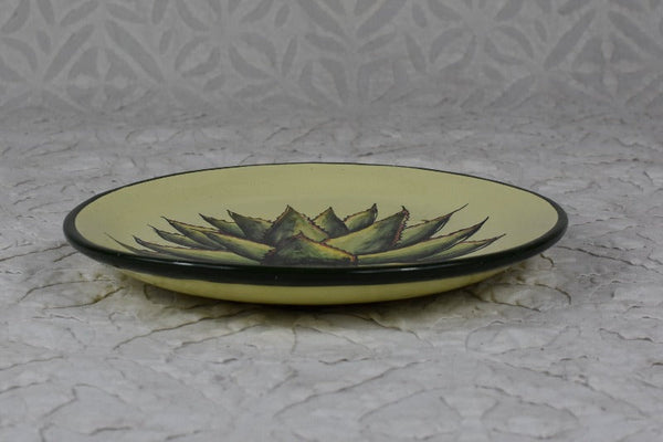 Agave Hand Painted Plate - Small Tierra del Lagarto