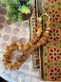 Chunky Moroccan Amber Beads 