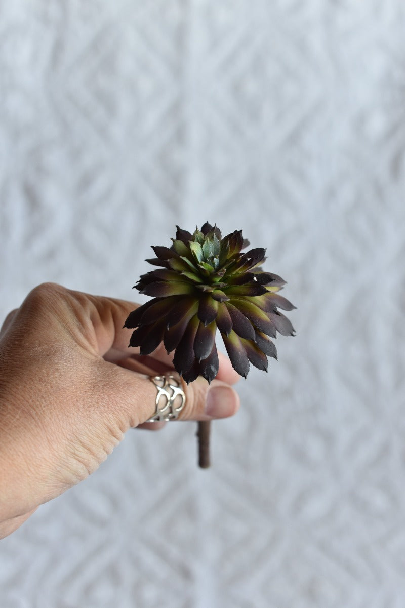 faux echeveria succulent Faux Succulent Mini Echeveria