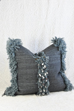 Handira Pillow - Grey Tierra del Lagarto