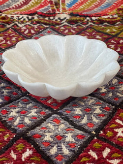 Marble Flower Bowl Tierra del Lagarto