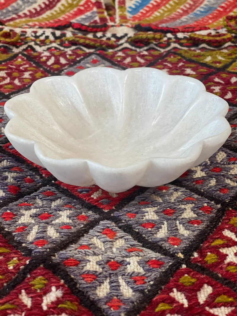 Marble Flower Bowl Tierra del Lagarto