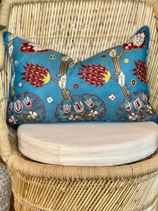 5 pcs Ouzbek Suzani Broderie Housse de coussin, 16 x 16 5 pcs Ouzbek Suzani Broderie Housse de coussin, 16 x 16