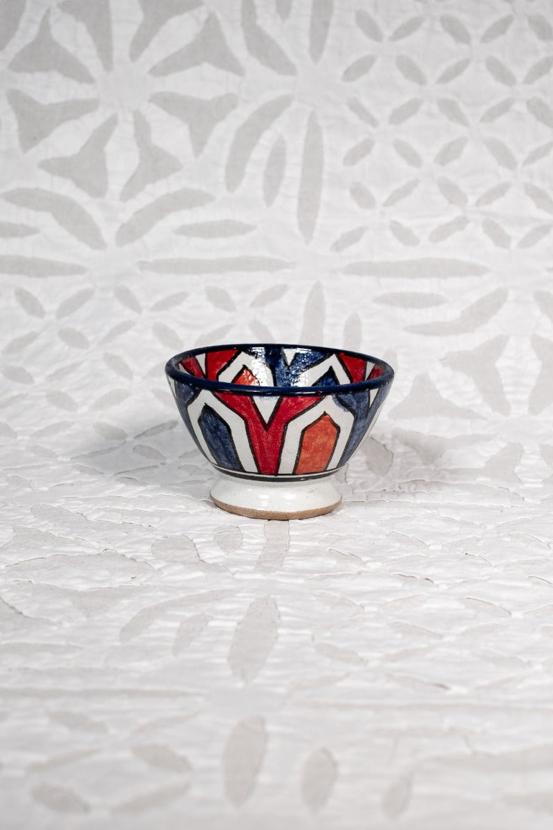 Teeny Hand Painted Fez Bowl Tierra del Lagarto
