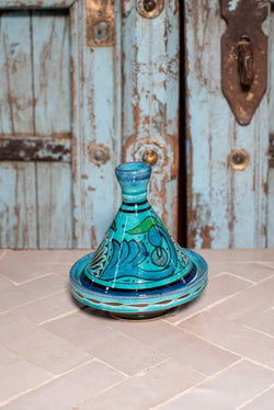 Turquoise Mini Tangine Tierra del Lagarto
