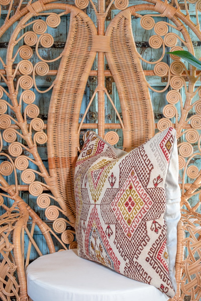 Vintage Kilim Pillow - Curated Vintage Textiles by Canary Lane